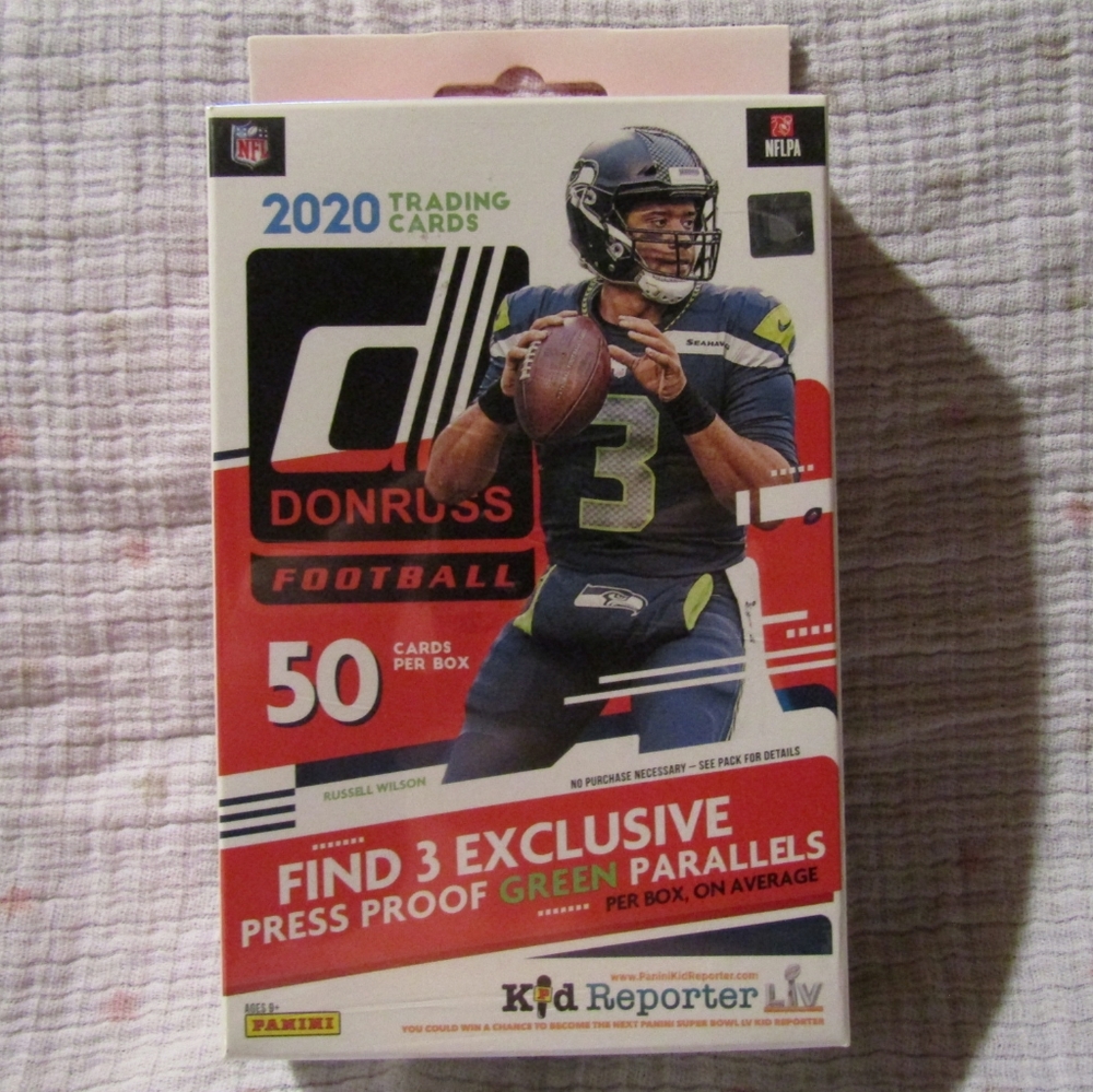 2020 donruss football hanger box